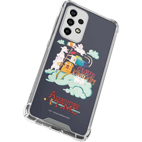 Adult Swim Adventure Time Cloud Kingdom Galaxy A33 5G Clear Case