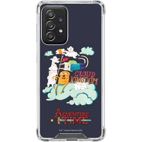Adult Swim Adventure Time Cloud Kingdom Galaxy A52 5G Clear Case