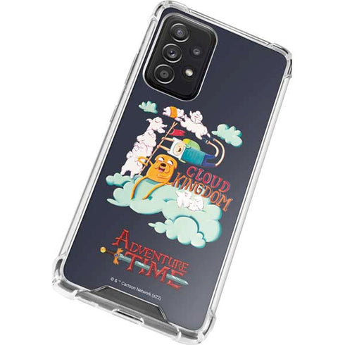 Adult Swim Adventure Time Cloud Kingdom Galaxy A52 5G Clear Case