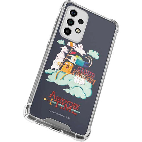 Adult Swim Adventure Time Cloud Kingdom Galaxy A53 5G Clear Case