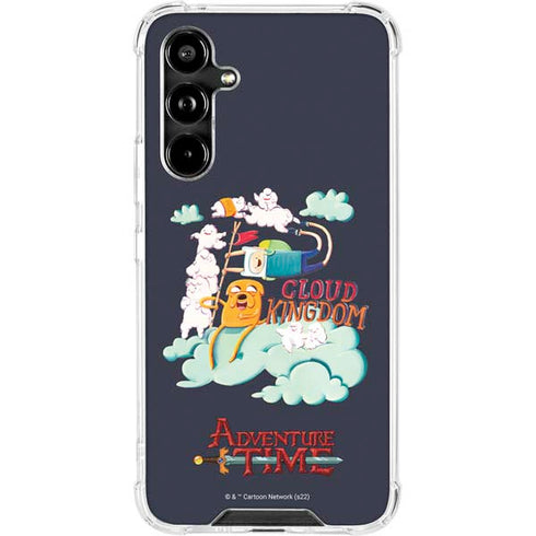 Adult Swim Adventure Time Cloud Kingdom Galaxy A54 5G Clear Case