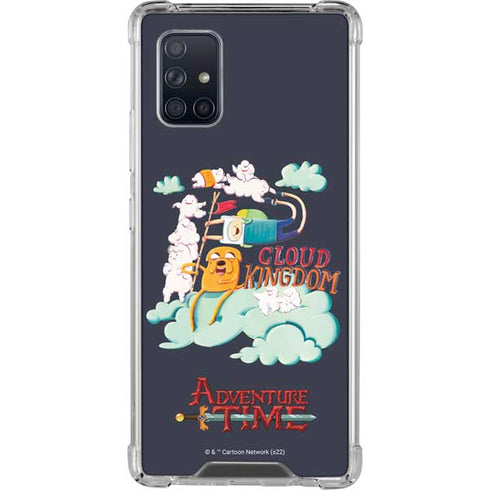 Adult Swim Adventure Time Cloud Kingdom Galaxy A71 5G Clear Case
