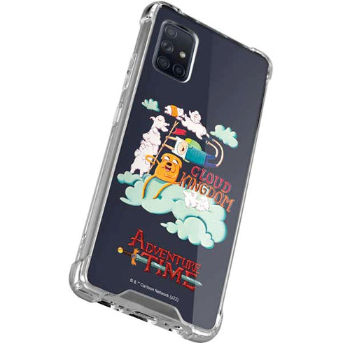 Adult Swim Adventure Time Cloud Kingdom Galaxy A71 5G Clear Case