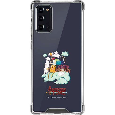Adult Swim Adventure Time Cloud Kingdom Galaxy Note20 5G Clear Case