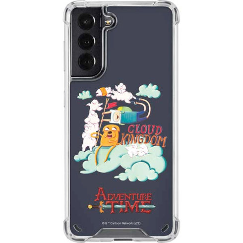 Adult Swim Adventure Time Cloud Kingdom Galaxy S21 5G Clear Case