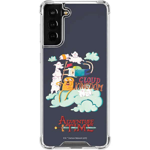 Adult Swim Adventure Time Cloud Kingdom Galaxy S21 FE Clear Case