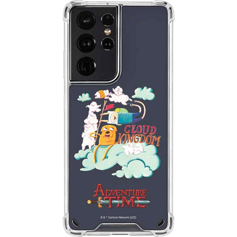 Adult Swim Adventure Time Cloud Kingdom Galaxy S21 Ultra 5G Clear Case