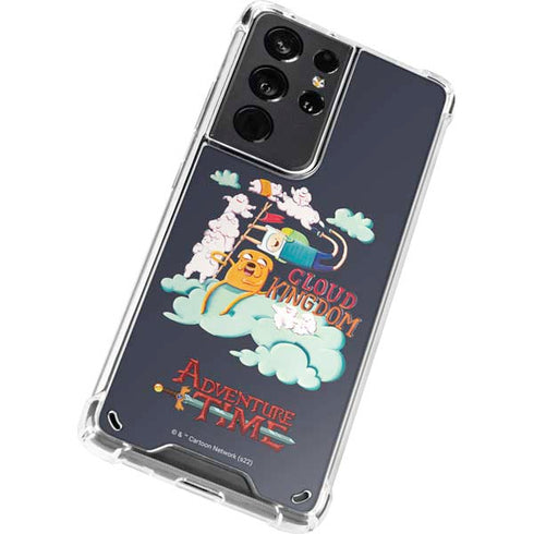 Adult Swim Adventure Time Cloud Kingdom Galaxy S21 Ultra 5G Clear Case