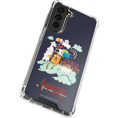 Adult Swim Adventure Time Cloud Kingdom Galaxy S22 Clear Case