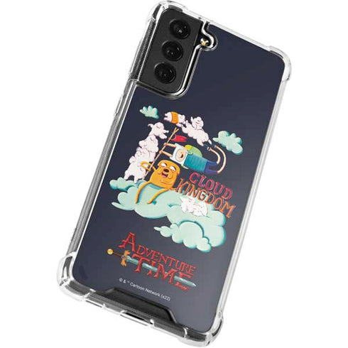Adult Swim Adventure Time Cloud Kingdom Galaxy S22 Plus Clear Case