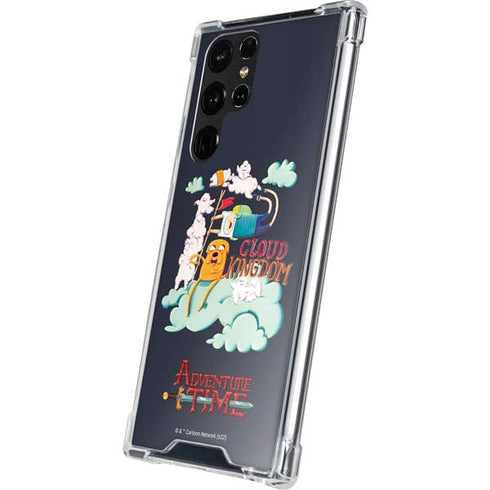 Adult Swim Adventure Time Cloud Kingdom Galaxy S22 Ultra Clear Case