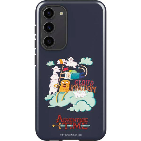 Adult Swim Adventure Time Cloud Kingdom Galaxy S23 Plus Pro Case