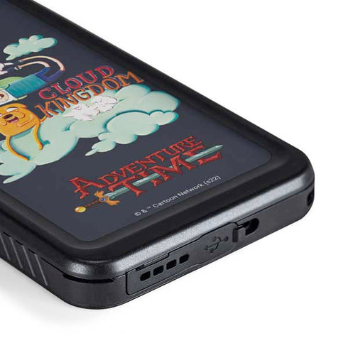 Adult Swim Adventure Time Cloud Kingdom Galaxy S23 Plus Waterproof Case
