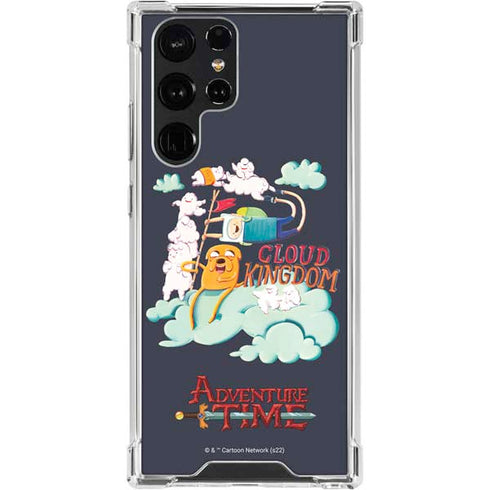 Adult Swim Adventure Time Cloud Kingdom Galaxy S24 Ultra Clear Case