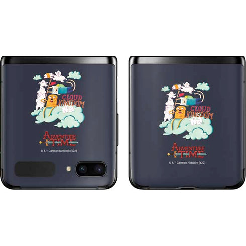 Adult Swim Adventure Time Cloud Kingdom Galaxy Z Flip Skin