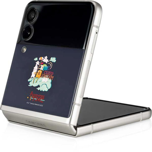 Adult Swim Adventure Time Cloud Kingdom Galaxy Z Flip3 5G Skin