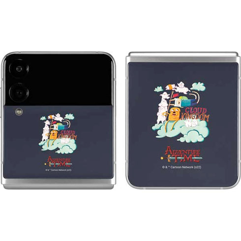 Adult Swim Adventure Time Cloud Kingdom Galaxy Z Flip4 5G Skin