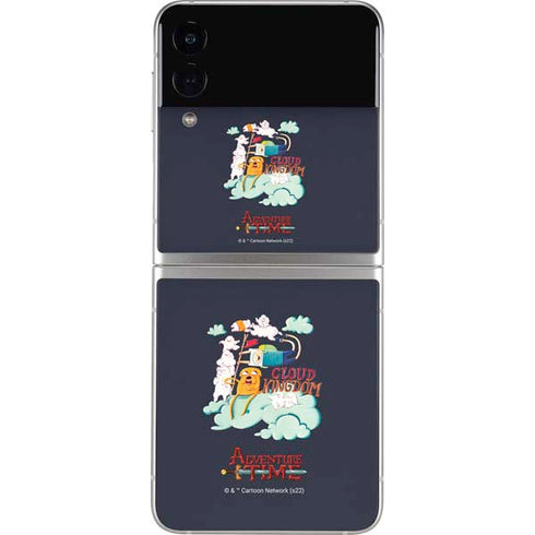 Adult Swim Adventure Time Cloud Kingdom Galaxy Z Flip4 5G Skin