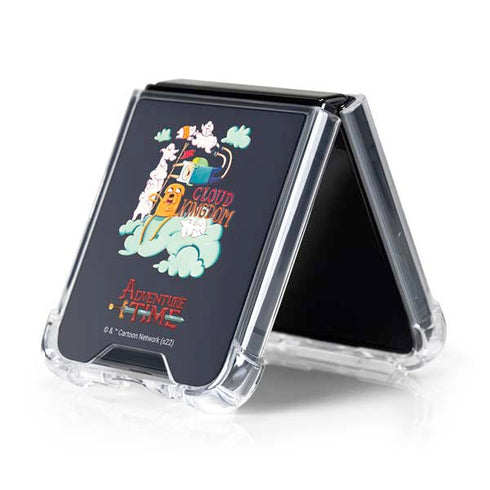 Adult Swim Adventure Time Cloud Kingdom Galaxy Z Flip5 5G Clear Case