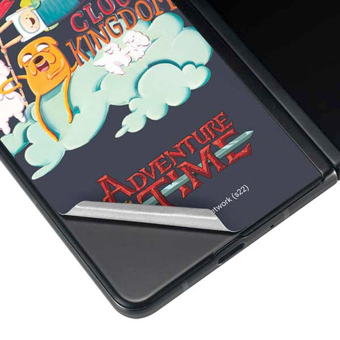 Adult Swim Adventure Time Cloud Kingdom Galaxy Z Fold4 5G Skin