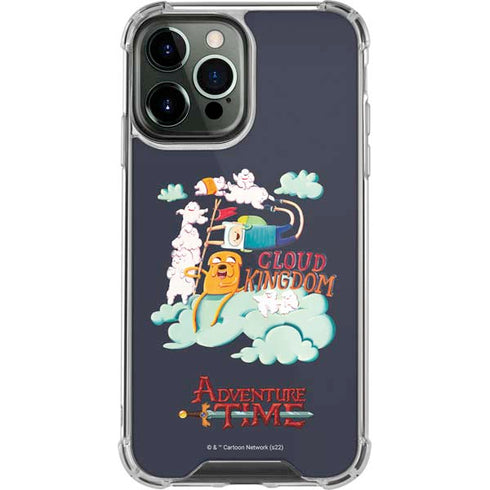 Adult Swim Adventure Time Cloud Kingdom iPhone 13 Pro Max Clear Case