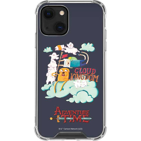 Adult Swim Adventure Time Cloud Kingdom iPhone 14 Plus Clear Case