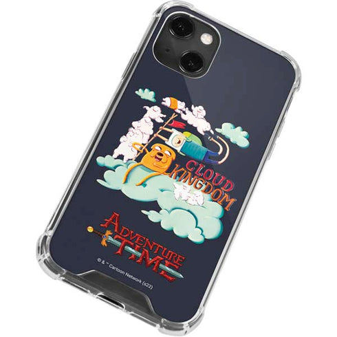 Adult Swim Adventure Time Cloud Kingdom iPhone 14 Plus Clear Case