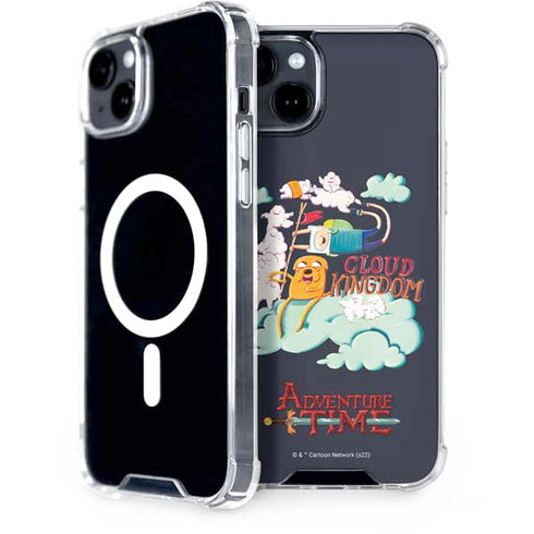 Adult Swim Adventure Time Cloud Kingdom iPhone 15 Plus MagSafe Case