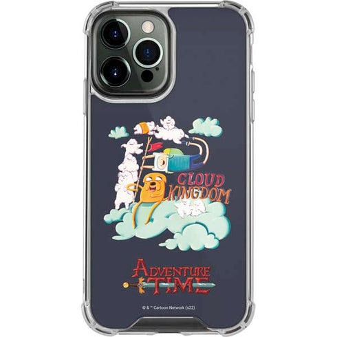 Adult Swim Adventure Time Cloud Kingdom iPhone 14 Pro Max Clear Case