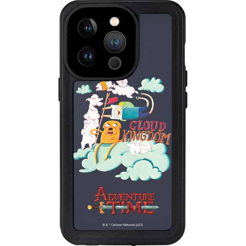 Adult Swim Adventure Time Cloud Kingdom iPhone 14 Pro Waterproof Case