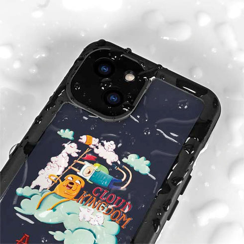 Adult Swim Adventure Time Cloud Kingdom iPhone 15 Waterproof Case