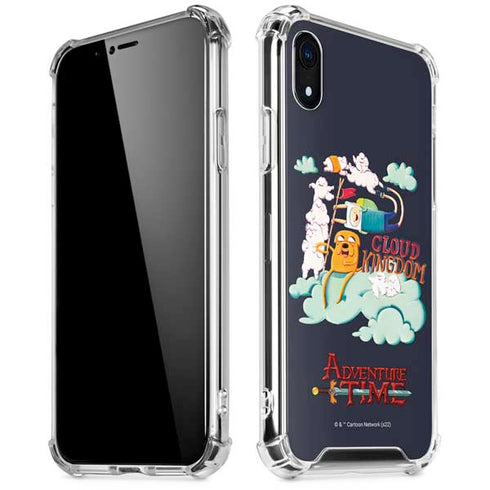 Adult Swim Adventure Time Cloud Kingdom iPhone XR Clear Case