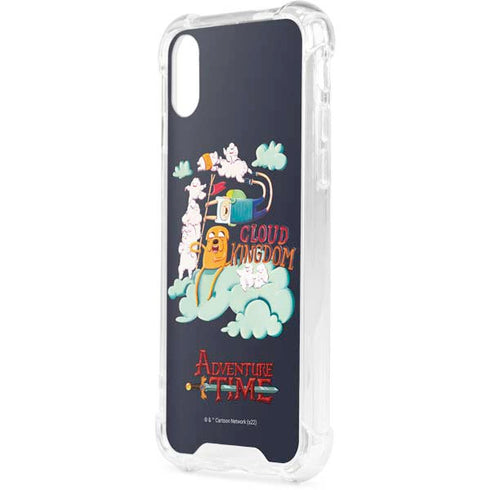 Adult Swim Adventure Time Cloud Kingdom iPhone XS Clear Case
