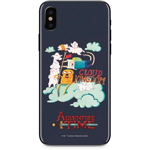 Adult Swim Adventure Time Cloud Kingdom iPhone XS Skin