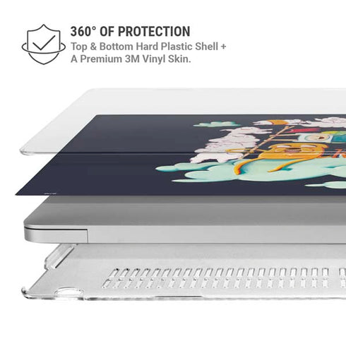Adult Swim Adventure Time Cloud Kingdom MacBook Air 15in (2023-2025) Case plus Skin