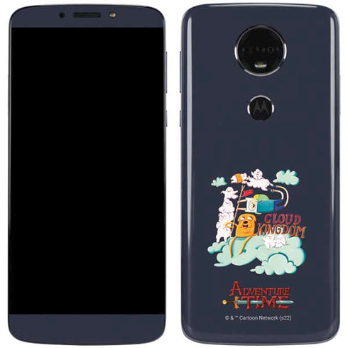Adult Swim Adventure Time Cloud Kingdom Moto E5 Plus Skin