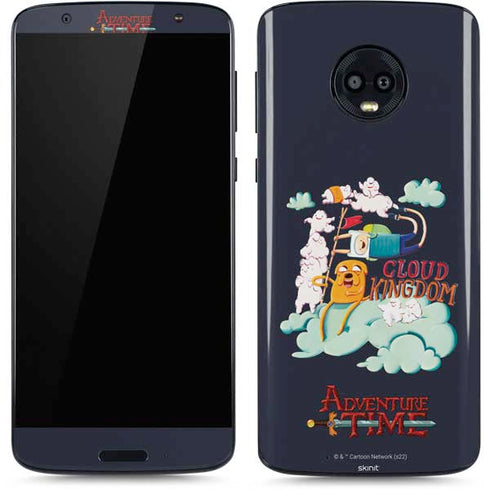 Adult Swim Adventure Time Cloud Kingdom Moto G6 Skin