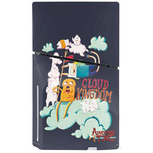 Adult Swim Adventure Time Cloud Kingdom PS5 Slim Disk Bundle Skin