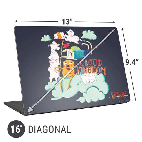 Adult Swim Adventure Time Cloud Kingdom Universal Laptop 16in (13 x 9.4in) Skin