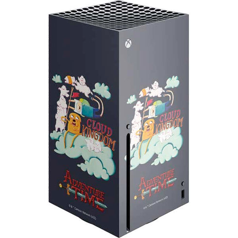Adult Swim Adventure Time Cloud Kingdom Xbox Series X Console Skin