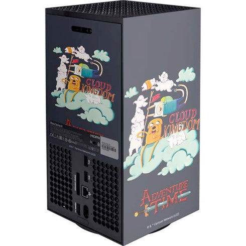 Adult Swim Adventure Time Cloud Kingdom Xbox Series X Console Skin