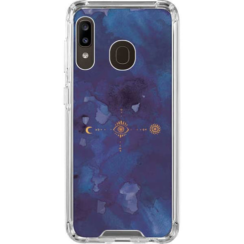 Coded Dreams Galaxy A30 Clear Case