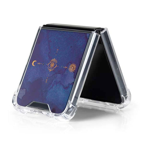Coded Dreams Galaxy Z Flip5 5G Clear Case