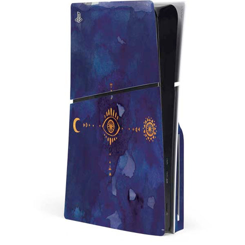 Coded Dreams PS5 Slim Disk Console Skin