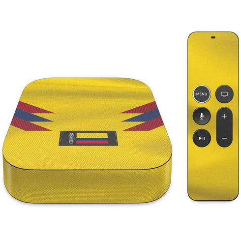 Colombia Soccer Flag Apple TV Skin