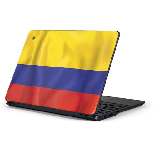 Colombia Flag Samsung Chromebook Skin