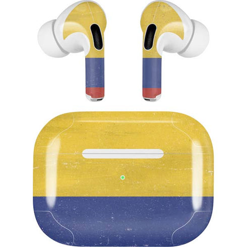 Colombia Flag Distressed AirPods Pro 2nd Gen Skin