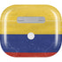 Colombia Flag Distressed Apple AirPods (3rd Gen 2021) Skin