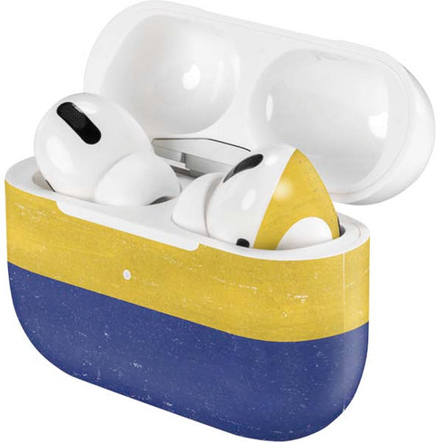 Colombia Flag Distressed Apple AirPods Pro Skin