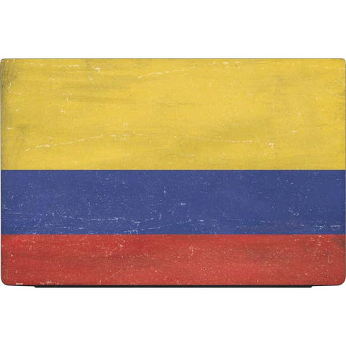 Colombia Flag Distressed Dell Vostro Skin